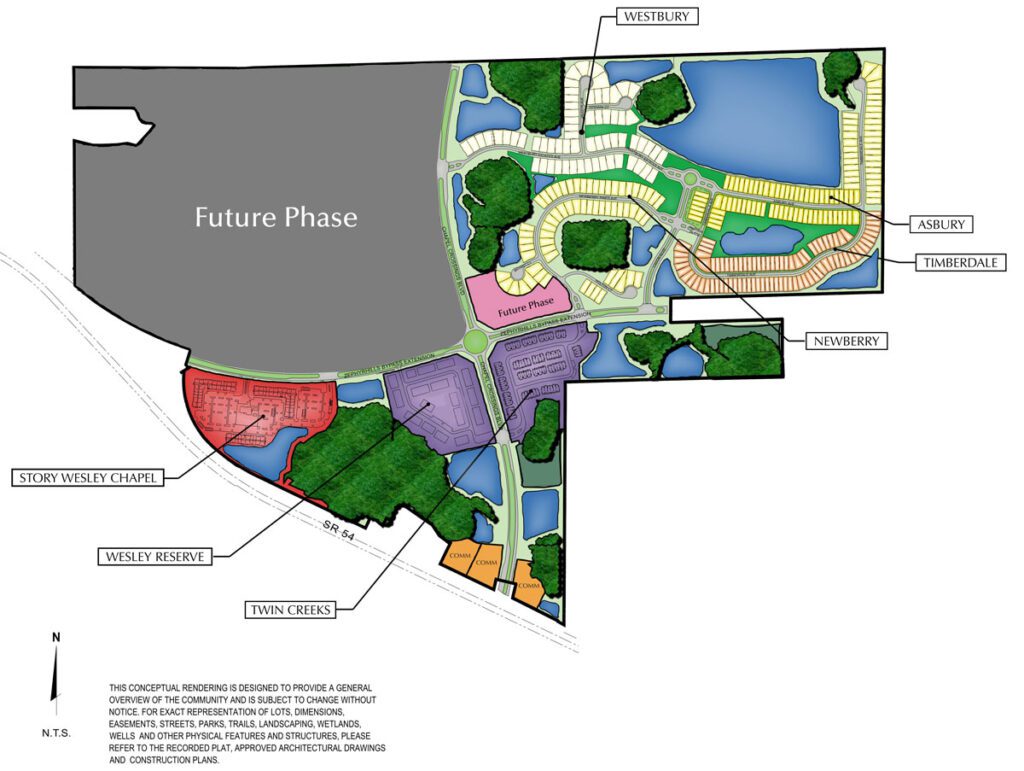 Chapel Crossings Community Map