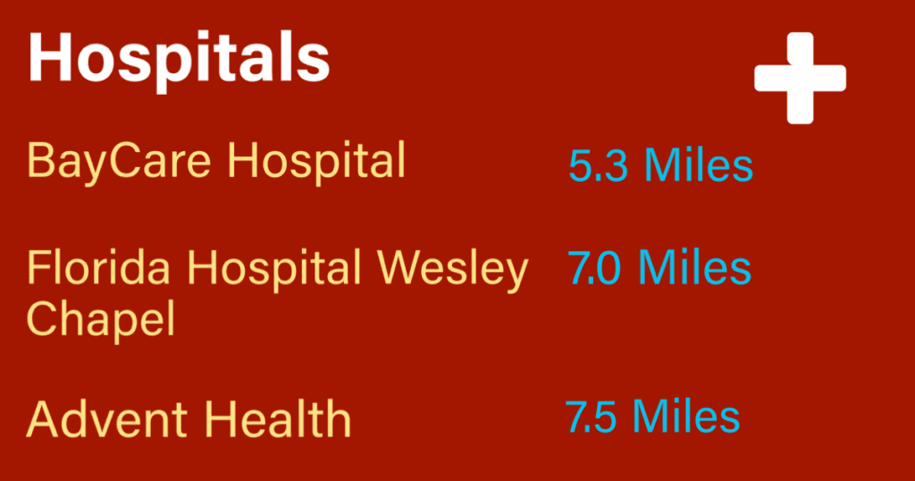 Hospital near Chapel Crossings